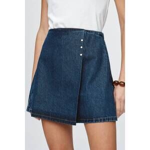 NEW MARLE rivet skirt in blue